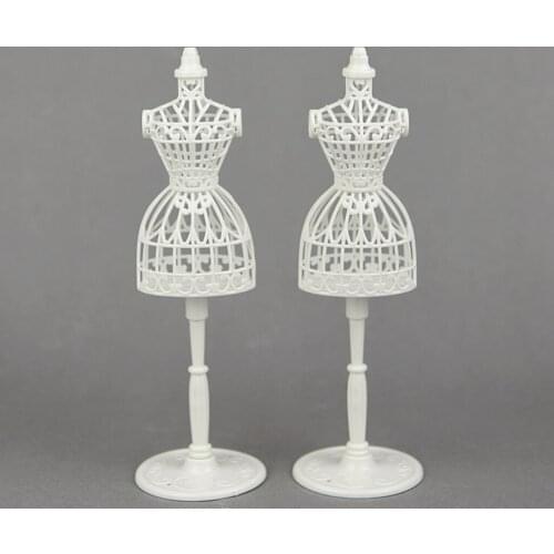 2pcs 1/6 Dolls Gown Hollow Model Stand for BJD Dolls Ball Jointed Dolls for Blythe Doll, Designed Clothes Display Stand