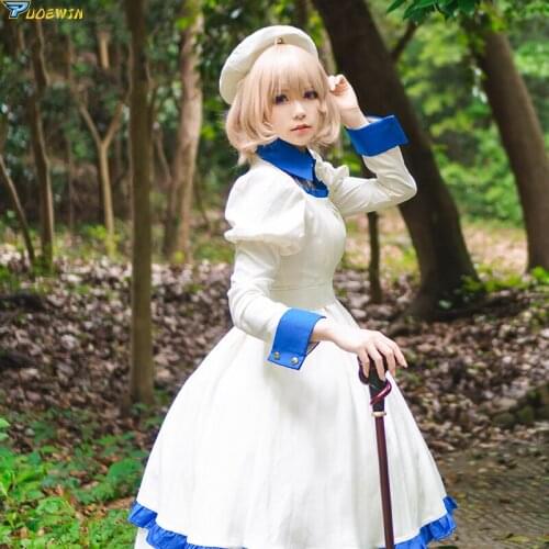 Anime Invented Inference Iwanaga Kotoko Cosplay Costume Halloween Carnival Dress with Hat