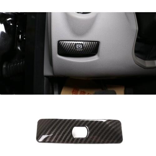 Car Electronic Hand Brake Button Cover Trim Stickers For Mercedes Benz C Class W204 GLK Class 2008-2014 Car Accessories