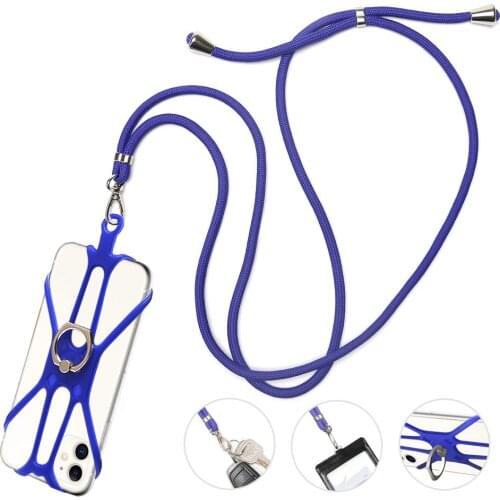 Case For iPhone 11 Phone Strap Neck Strap Lanyards Support Keys ID Card Phone Straps DIY Hang Rope For Phone Accessories