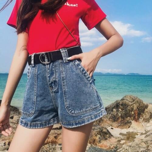 Женские джинсовые шорты ECTIC China At AliExpress