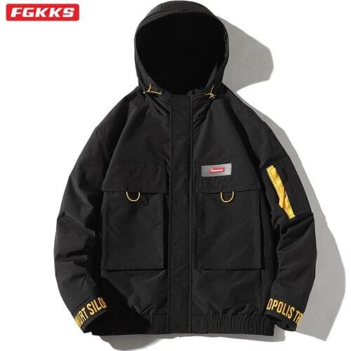 FGKKS Hooded Jackets For Men