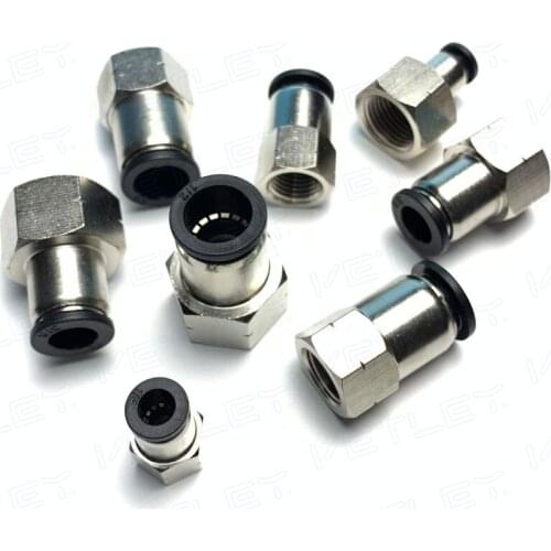 Female Connector Inch Tube NPT americal thread PCF 1/4NPT1/8,3/8NPT1/4,high quality npt air fittings pneumatic fittings