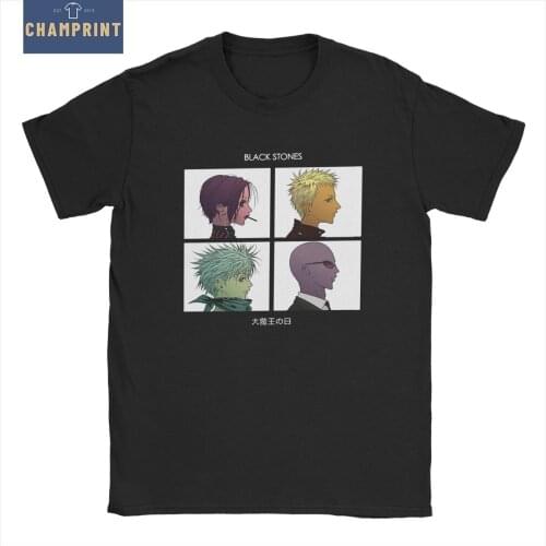 Nana Osaki Gorillaz Demon Days T-Shirt Men Anime Leisure Cotton Tees Round Collar Short Sleeve T Shirt 6XL Tops