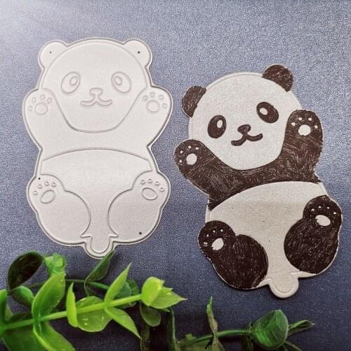 5.7*8.4cm cute animal new Metal Cutting Dies for card DIY Scrapbooking stencil Paper Craft Album template Dies