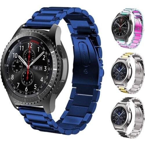 SOONHUA Watch Strap Stainless Steel Watch Band Metal Strap For Samsung Galaxy Watch 42/46mm