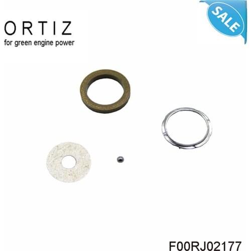ORTIZ Common Rail injector Ring ball and F00RJ02177 valve sealing ring repair kit F 00R J02 177