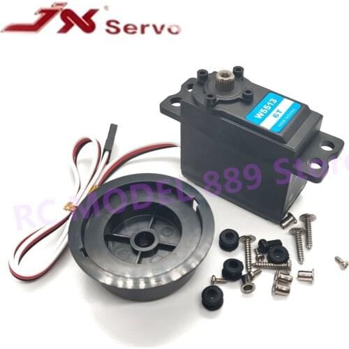 W5513-6T JX 6 turns 10kg Standard Metal Gear Sail Winch servo For RC Yacht DC motor 0.09sec 360 degree Kingmax SW5513-6MA
