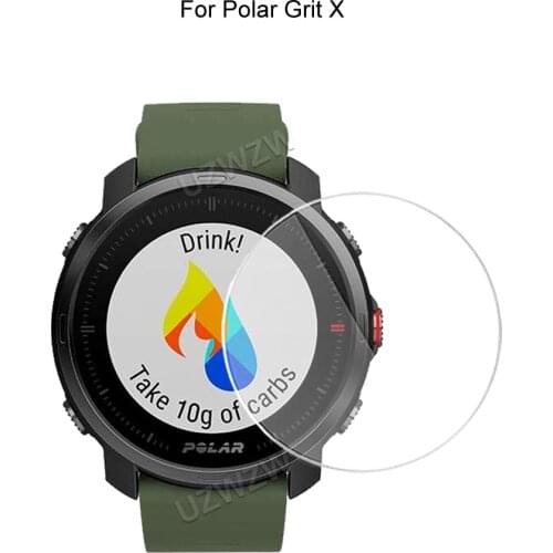 For Polar Grit X Smart Watch Screen Protector 2.5D Protective Tempered Glass Protecting Film Explosion-Proof