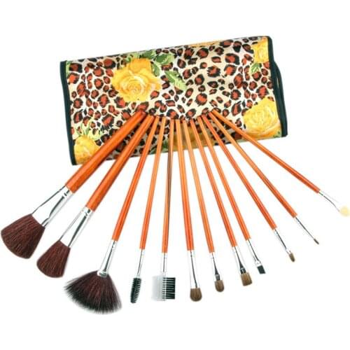 12Pcs/lot Fashion Professional Makeup Brush Kits Brush Cosmetic Facial Beauty Make Up Set Tools B2C Shop