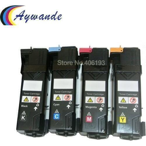 4 x Compatible for Fuji Xerox DocuPrint C1110 1110 C1110B 1110B color toner cartridge for CT201114 CT201115 CT201116 CT201117