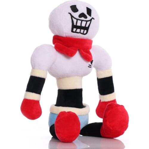 5pcs/lot 26cm Undertale Plush Toys Dolls Cartoon Undertale Papyrus Plush Toys Soft Stuffed Toys for Children Christmas Gifts