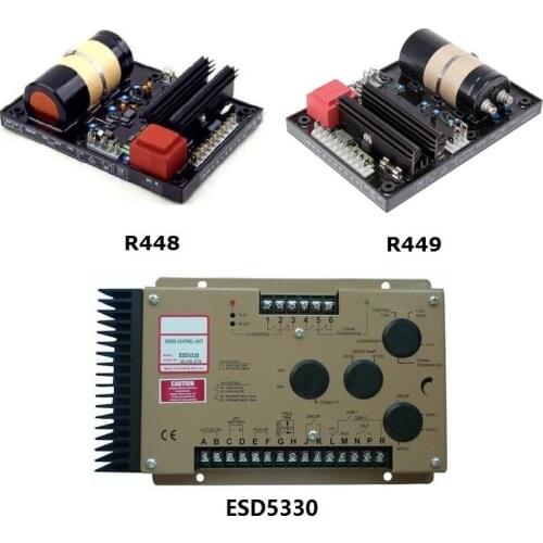 Free Shipping AVR Copy R448 1pc Copy R449 1pc governor controller Copy ESD5330 1pc
