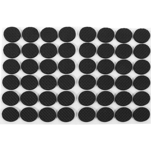 48Pcs Non-slip Self Adhesive Furniture Rubber Feet Pads Mat Round Sticky Pad Table Chair Floor Protectors For Sofa Chair Leg Hot