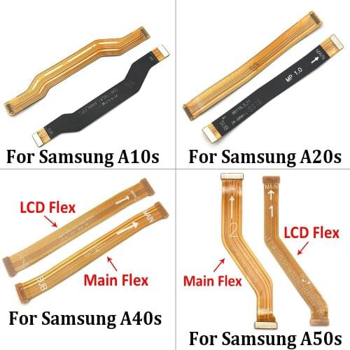 For Samsung Galaxy A10S A20S A21S A30S A40S A50S A60S A70S Main Board Motherboard Connector USB LCD Display Flex Cable Parts