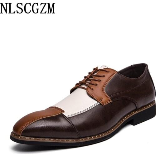 Wedding Dress Oxford Shoes for Men Business Suit Italian Men Dress Shoes Leather Coiffeur Office 2021 Formal Shoes Men Chaussure