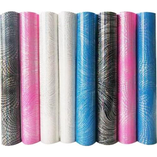 Newly fashion Free shipping 8 sheets 25cmx30cm Beautiful Color TPU Heat Transfer Vinyl Heat Press Machine HTV Printing DIY cloth