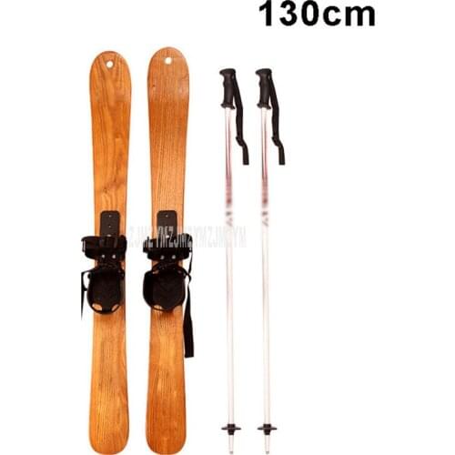 130CM Solid Wood Snowboard Outdoor Sport Professional Snow Skiing Board Deck Snowboard Sled Adult Children Ski board JS-236