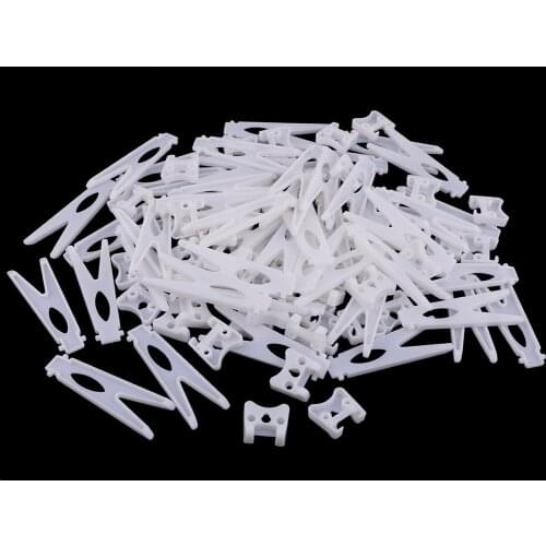 50 Pieces Picture Frame Back Plastic Display Stand Easel Display Adjustable Decorative Display Stands