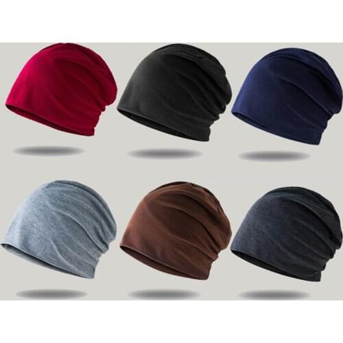 New Men and Women Street Dance Hip Hop Hat Spring Autumn Lady Hat Scarf for Boys Girls Knitted Cap Winter Warm Solid Color Hat