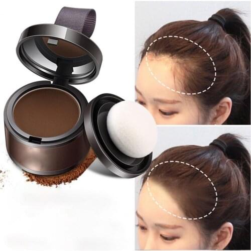 Long Lasting Hairline Powder Non-sticky Natural Synthetic Quick Cover Hair Line Waterproof Hair Shadow Powder Makeup Tools
