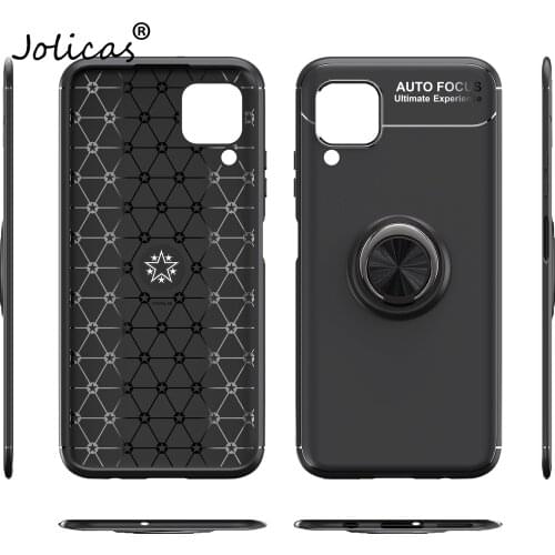 Rotate Freely Bracket Back Covers Cases For case Huawei Nova 7i Holsters Clips Positivo Huawei etui Nova 6 SE 7 Pro Soft TPU