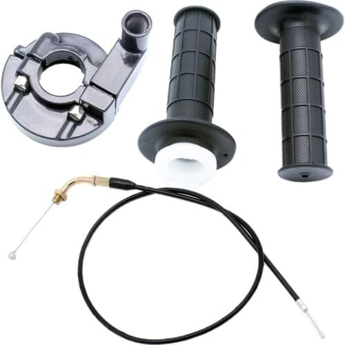 Twist Throttle Accelerator Handle Grip Cable For Pit Dirt Mini Pocket Bike Quad ATV 50cc 60cc 66cc 90cc 110cc 125cc 140cc GY6