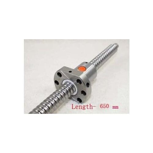 Acme Screws Ballscrew SFU1605 Pitch 5 mm Length 650mm with Ball nut CNC 3D Printer Parts