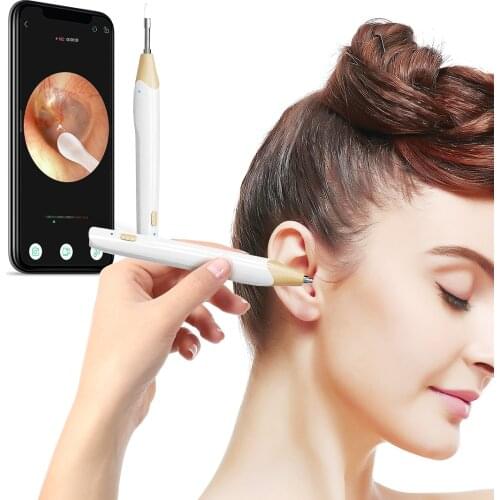 WiFi Visual Ear Cleaning Endoscop 720P Otoscopio Camara 3.9 mm Endoscopio Medico Video Record Camera Borescope for IOS Android