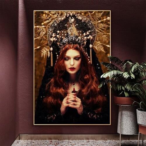 XUEQIXIAOZU 5D DIY Religious Goddess Diamond Painting Square/Round Diamond Embroidery Crafts Inlaid Home Decoration Gift 2021New