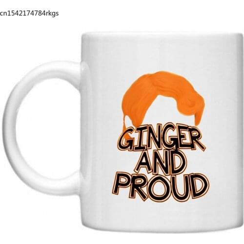 Funny Mugs Ginger and Proud Gifts for Geeks Gifts 11oz Mug
