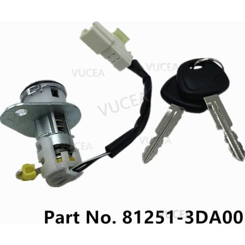 Luggage compartment cover lock assembly for hyundai sonata EF 2001 2002 2003 2004 2005 2006 812513DA00 81251 3DA00 81251-3DA00