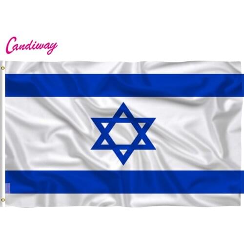 STAR ISRAEL National FLAG Jewish Star Magen David Israeli Country Banner Christmass gifts