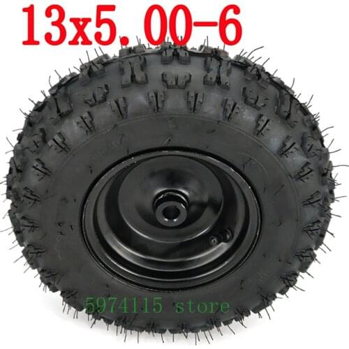 13x5.00-6 wheel rim Tire and Tyre For Off-Road ATV Buggy Mower Go-kart