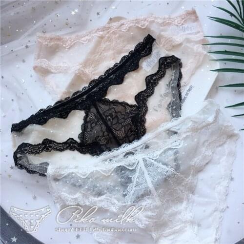 2021 Women Cotton Underwear PantiesSexy Lace Panties Women Briefs Mid Waist Comfort Underpants Seamless Panties Sexy Lingerie