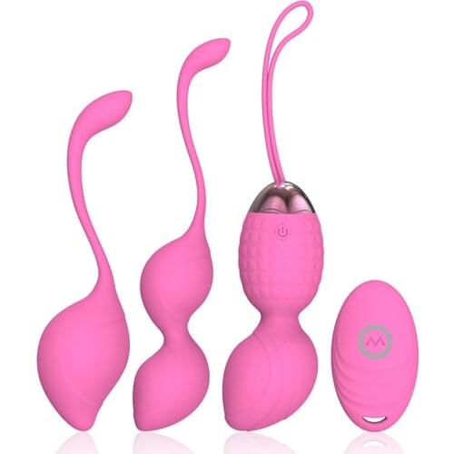 Wireless Remote Vibrator and Kegel Vaginal Balls Vibrating egg G Spot Vibrator Sex Toys for Woman Erotic Sex Shop