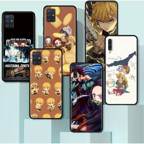 Demon Slayer Cartoon Phone Case for Samsung Galaxy A51 A71 A21s A12 A31 A41 A32 A02s A11 A72 A52 A42 5G A01 A91 A21 EU Cover