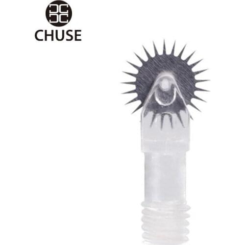 Chuse Permanent Makeup Serrated Needles Eyebrow Tatoo Gear Pin Diameter 6.3mm and 9.3mm for 3D Embroidery Manual Tattoo Pen