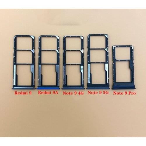 For Xiaomi Redmi 9 9A Note 9 Note 9 Pro Sim card slot mobile phone card holder SIM card holder