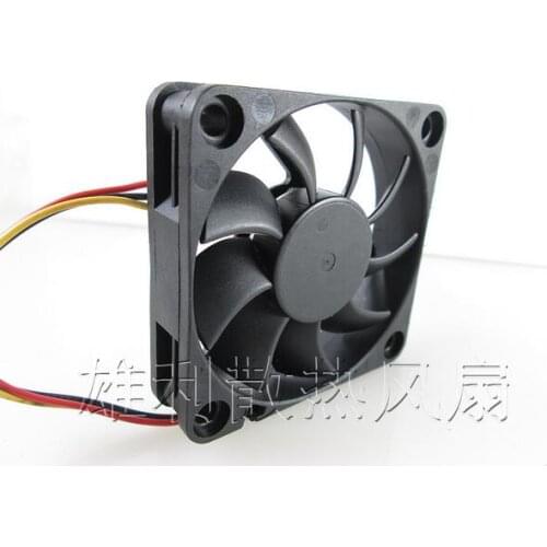. FD126015LB 60*60*15 12V 0.14A 3 wire silent power fan