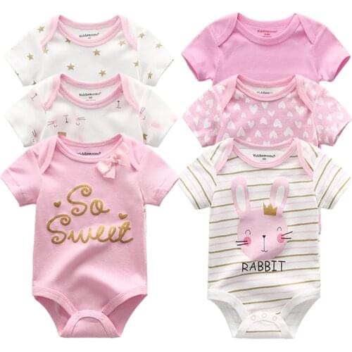 Fetchmous Summer Bodysuits For Babies