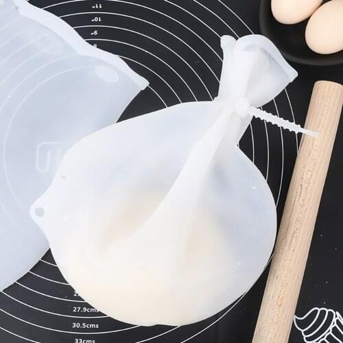 Baking Pastry Tools, Soft Silicone Kneading Dough Bag, Flour-Mixing Bag For Bread, Pastry, Pizza And Cake, Baking Accessories