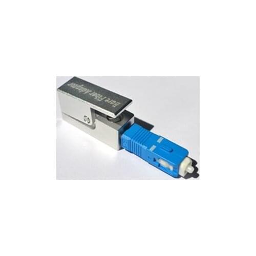 Square Type SC Bare Fiber Adaptor SC Bare Fiber Adapter Fiber Flange HA-017