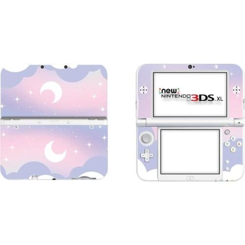 Starry Sky Cloud Full Cover Decal Skin Sticker for NEW 3DS XL Skins Stickers for NEW 3DS LL Vinyl Protector Skin Sticker