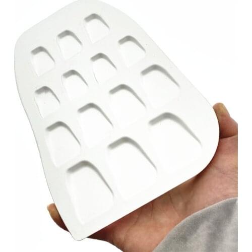 Dental lab Palette Mixing Watering Moisturizing Plate 14 Slot Palette Dental Lab Equipment