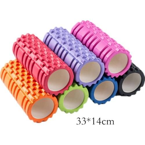 Foam shaft muscle relaxer lean leg roller massage roller mace foam yoga column body massage roller