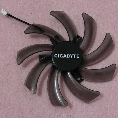 R170a POWER LOGIC PLD10010S12M 95mm Graphics / Video Card VGA Cooler Fan Replacement 40mm 12V 0.20A 2Wire 2Pin Connector