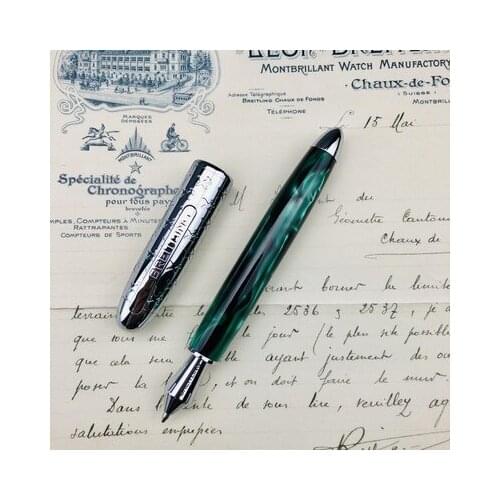 Advanced Signature Pen For Collection High-end Resin Material Fish Scale Acrylic writing Pen Pearl Pen Gel Pen