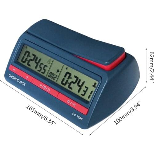Advanced Chess Digital Timer Chess Clock Count Up Down Board Game Clock 03KA