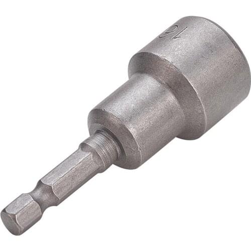 Utoolmart High Quality 1/4" Hex Socket 65mm Long 14/15/16/17mm Metal Impact Nut Setter Driver Bit Adapter Hot Hand Tools 1pcs
